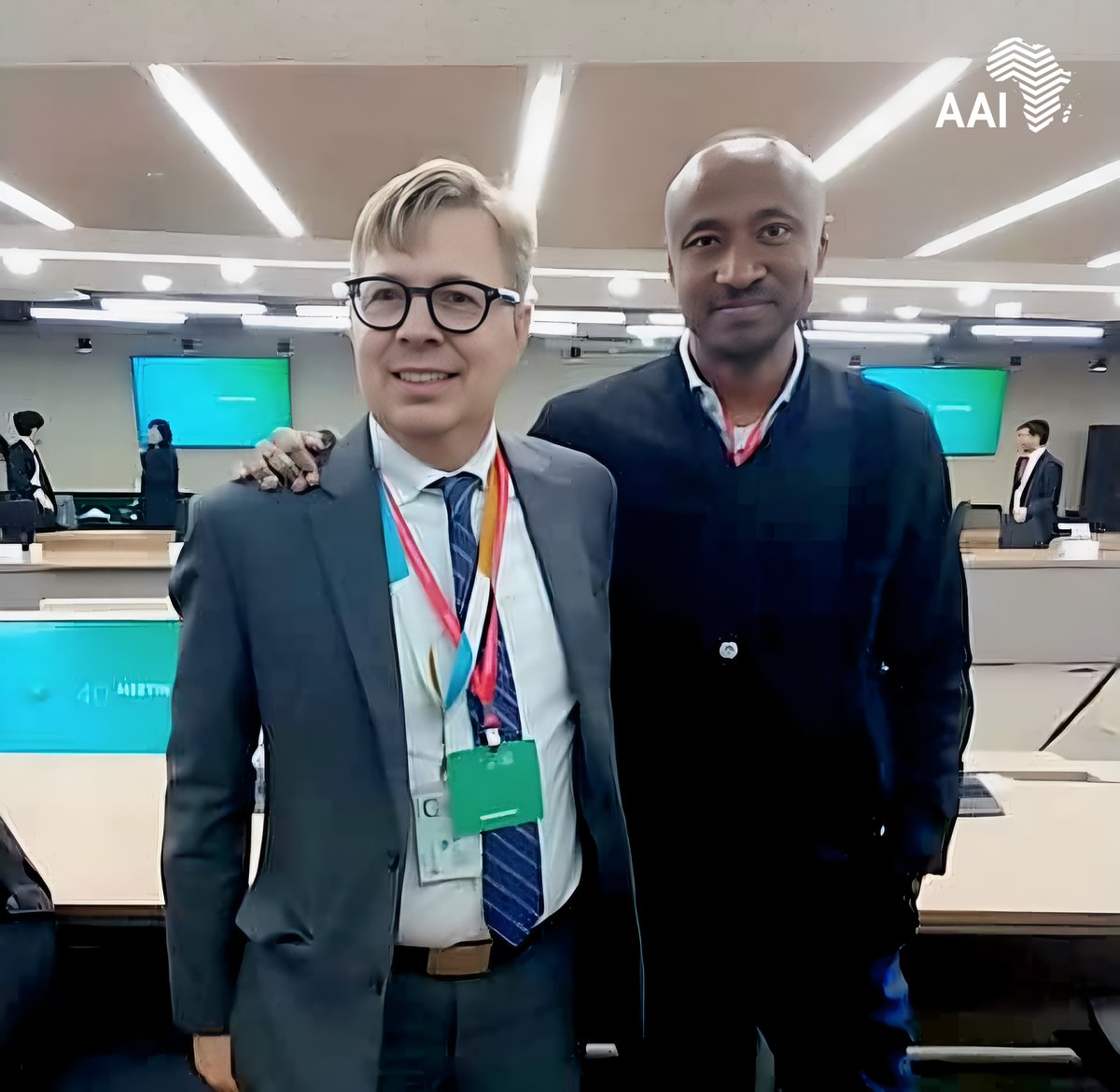 Exciting news from the 40th Green Climate Fund (GCF) Board Meeting in Songdo, Incheon, Republic of Korea! 🌍 On the final day, Ambassador Seyni Nafo (on the right) was elected as co-chair representing the Developing Countries Constituency, alongside Mr. Leif Holmberg for the