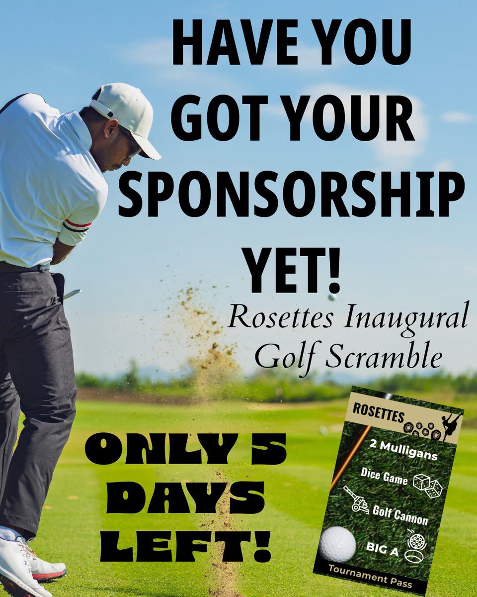 Only 5 days left! 
Use the QR below to sign up a team!
