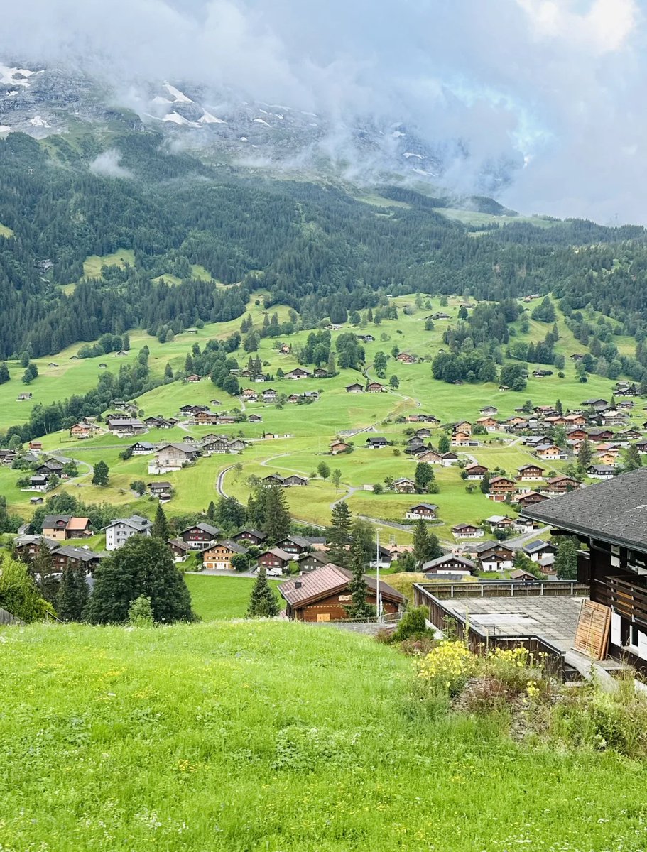 A beautiful mountain village like heaven