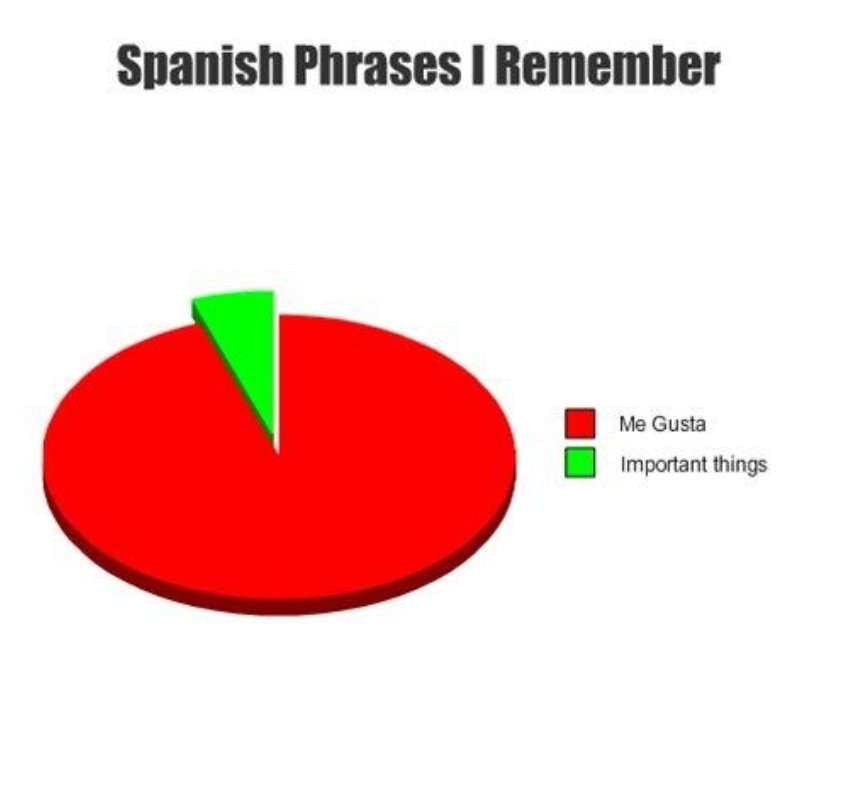 zintainspired's tweet image. When the only thing you remember from Spanish class is 'me gusta'... 😂 Well, at least you know what you like!
#classes #languageclasses #Spanish #Italian #portuguese #french #ASL #signlanguage #ZintaLanguage #ZintaInspiredLanguage