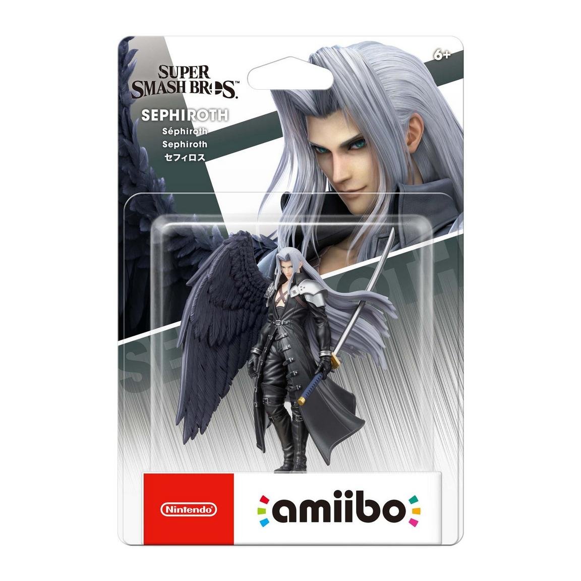 Wario64's tweet image. Sephiroth amiibo reprint available for preorder at GameStop ($15.99) buff.ly/3Yh0Yet #ad
