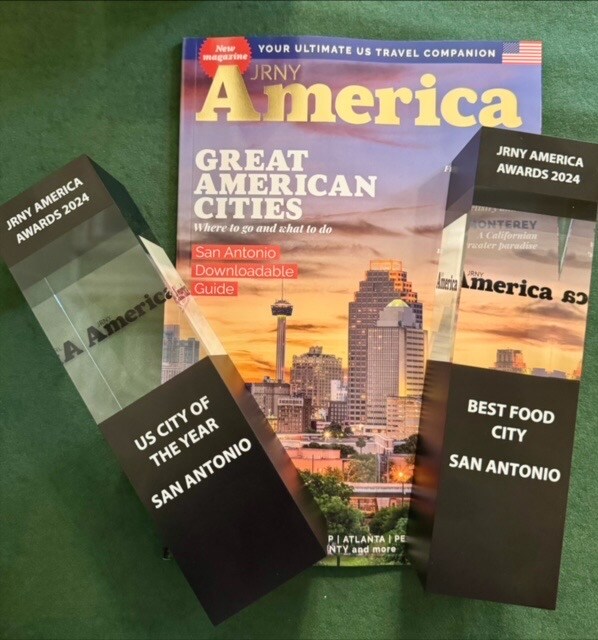 San Antonio was named U.S. #CityoftheYear &amp; #BestFoodCity by JRNY Magazine!🎉

SA stood out for its vibrant culture and unforgettable experiences. Huge congratulations to <a href="/VisitSanAntonio/">Visit San Antonio</a> on this incredible achievement.