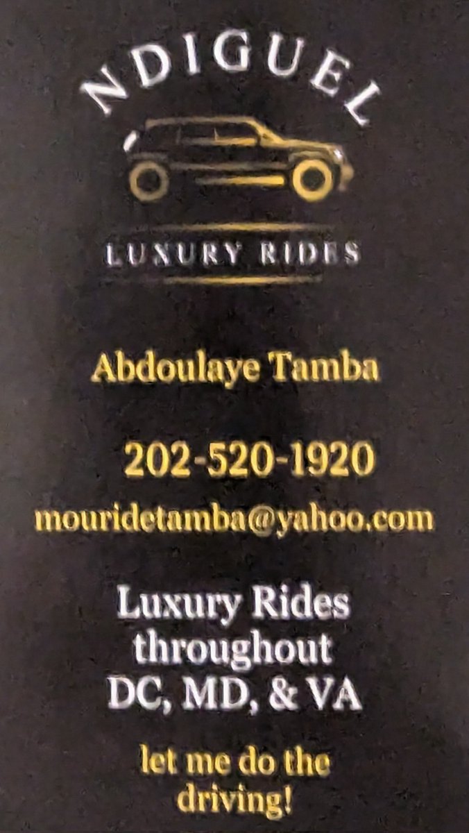 NandoGroup's tweet photo. Best DC area car service #DMV https://t.co/6Vvdq4IubZ