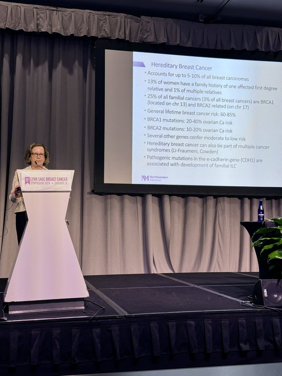 Luis Z. Blanco Jr., MD (he/him) 🔬 (@luisblancojrmd) on Twitter photo Closing off the #BreastPathology for the Non-Pathologists session at #LSBC24 is <a href="/NU_Pathology/">Northwestern Pathology</a> division head and session moderator Dr. Kalliopi Siziopikou (my mentor)! Beyond BRCA: Pathological Features of Breast Carcinomas Associated with Other Genes 🧬 Closing off the #BreastPathology for the Non-Pathologists session at #LSBC24 is <a href="/NU_Pathology/">Northwestern Pathology</a> division head and session moderator Dr. Kalliopi Siziopikou (my mentor)! Beyond BRCA: Pathological Features of Breast Carcinomas Associated with Other Genes 🧬