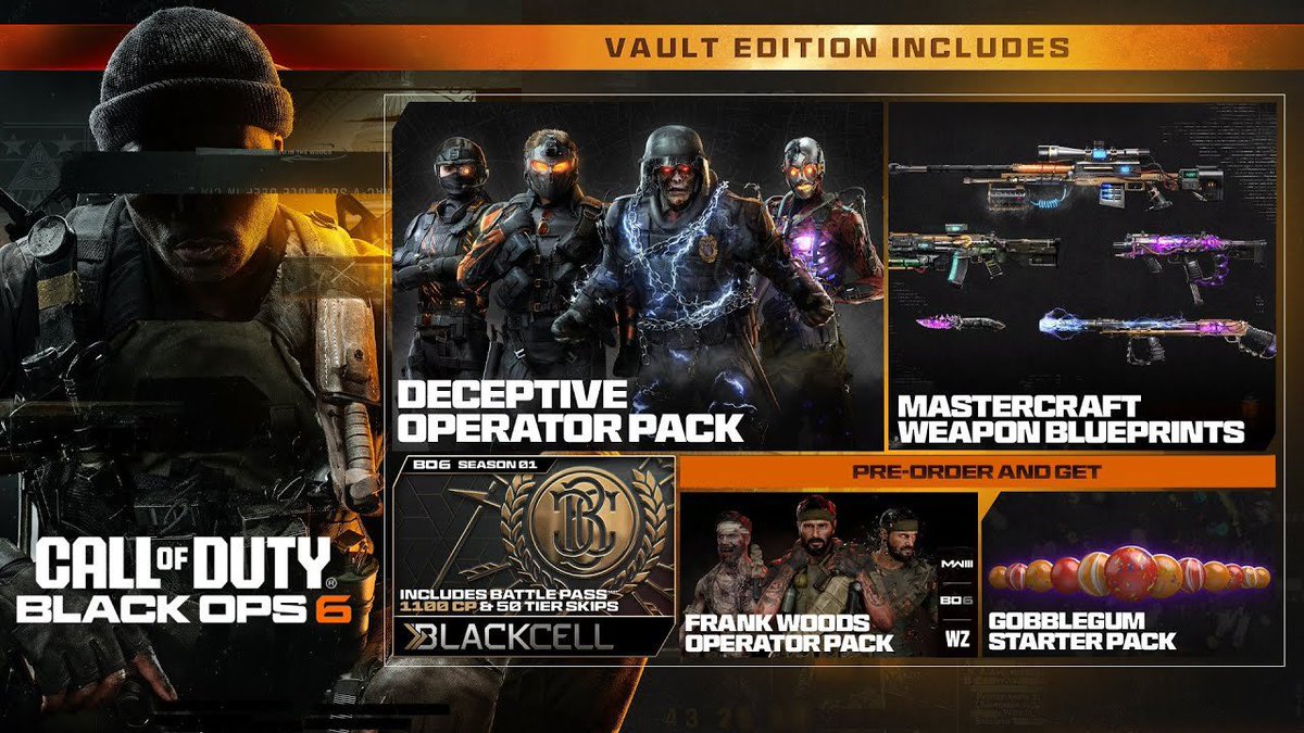 Streamer Vault (@streamervault) on Twitter photo 🚨 WE GOT YOU WITH A LAST MINUTE GIVEAWAY 🚨
Black Ops 6 Vault Edition 🔥
- Like & RT this tweet ❤️+♻️
- Follow <a href="/StreamerVault/">Streamer Vault</a>
- Comment ‘Done’🫡
Winner gets announced in 6 hours!
GOOD LUCK 🤝 🚨 WE GOT YOU WITH A LAST MINUTE GIVEAWAY 🚨
Black Ops 6 Vault Edition 🔥
- Like & RT this tweet ❤️+♻️
- Follow <a href="/StreamerVault/">Streamer Vault</a>
- Comment ‘Done’🫡
Winner gets announced in 6 hours!
GOOD LUCK 🤝