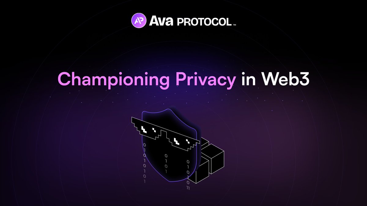 ava_protocol's tweet image. 🔐 Privacy should be a cornerstone of decentralized services, yet it remains one of the biggest challenges for web3 protocols.