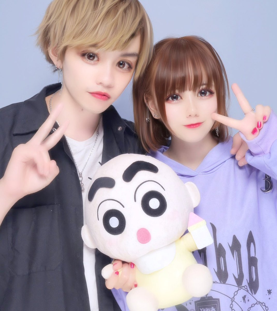 REN_2020_22's tweet photo. プリクラなんてこれまでの人生全然撮って来なかったけど、一緒になってからたくさん撮るようになって新鮮✨
あ〜かわいい💭😌笑 https://t.co/et9AROQUEJ