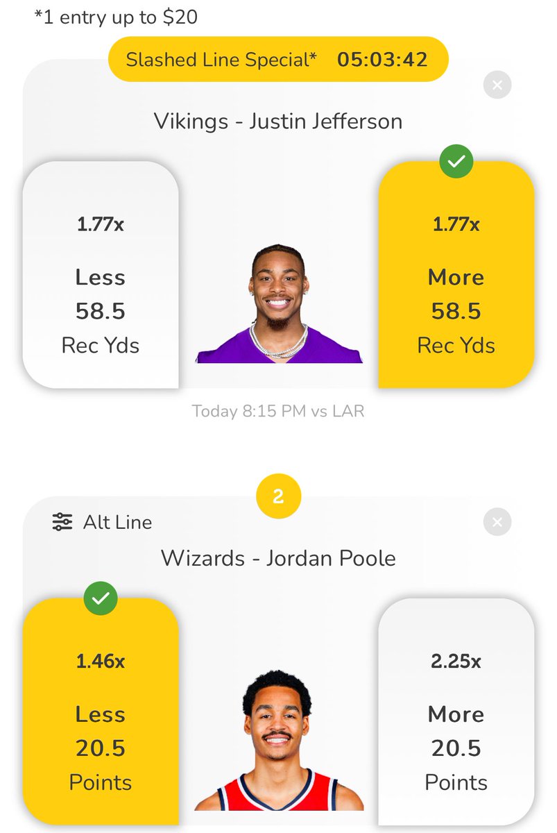 realtoplocks's tweet photo. ParlayPlay Got A Great TNF Promo Out Boys TAKE ADVANTAGE 

LOVING THIS TWO MAN

code TOPLOCKS for FREE PREMIUM on ParlayPlay DM ME https://t.co/mnRvhr9Saq

#nflprops #NFLPicks #NBAPicks #NBAProps #nbaprizepicks #prizepicknba #PrizePicksnfl #nbabets #nflbets #NFLBetting #NBAbet https://t.co/8Z97azu8lf