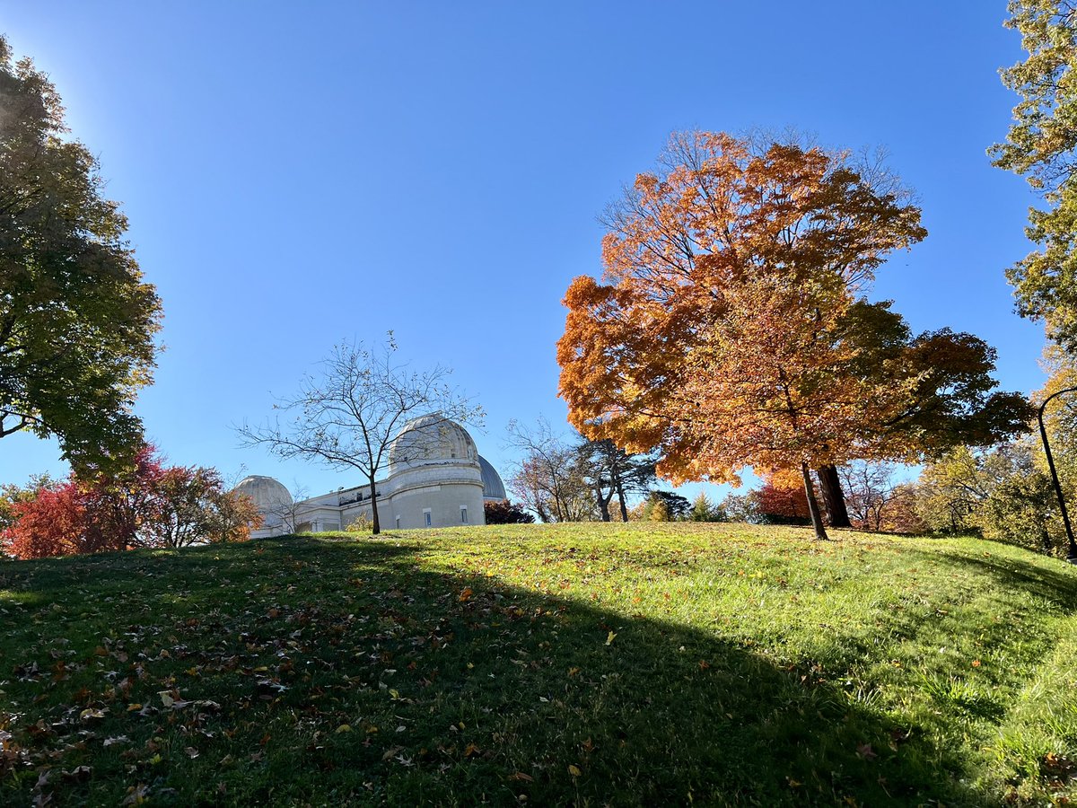ambrosejen's tweet image. Stunning day out at the Allegheny Observatory