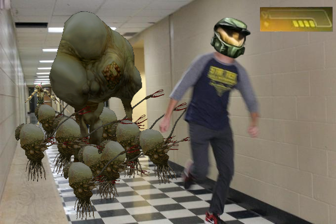 Plasmaposting's tweet photo. The last half of Halo CE https://t.co/ypDKHMFl2l