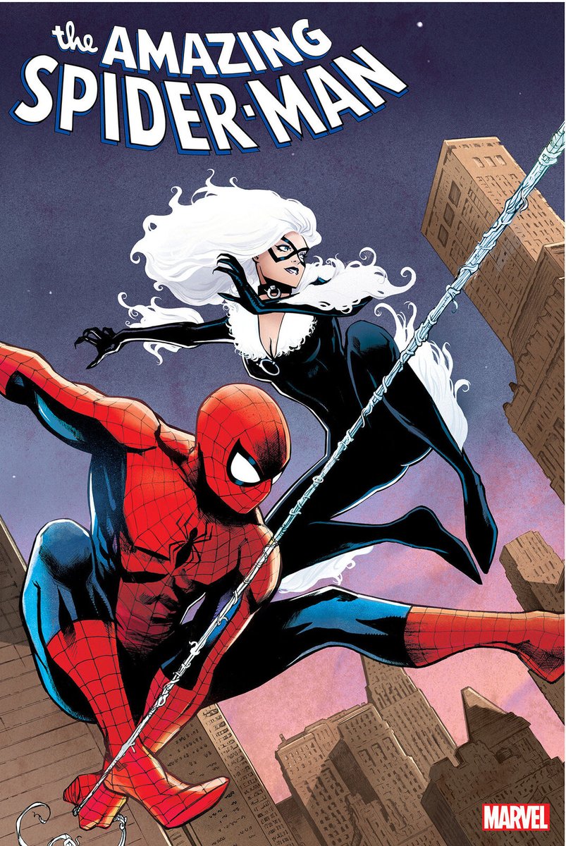 BanRaynor's tweet photo. @DarbyStouffer @racheljwelcher Spider-Man and Black Cat, you say? https://t.co/st1DX27E83