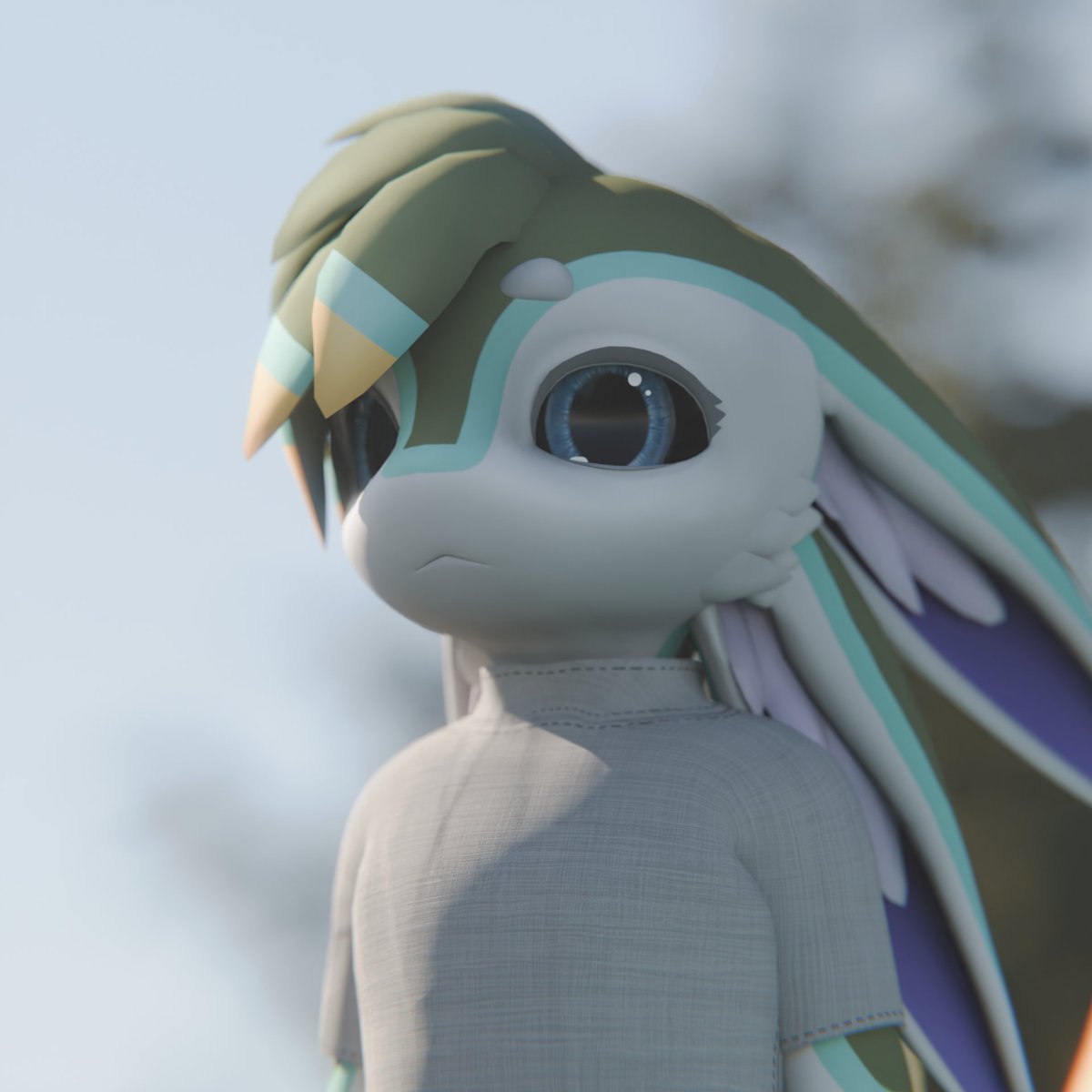 More sunny render, with hope of a better peaceful future, lets all work to achieve it!