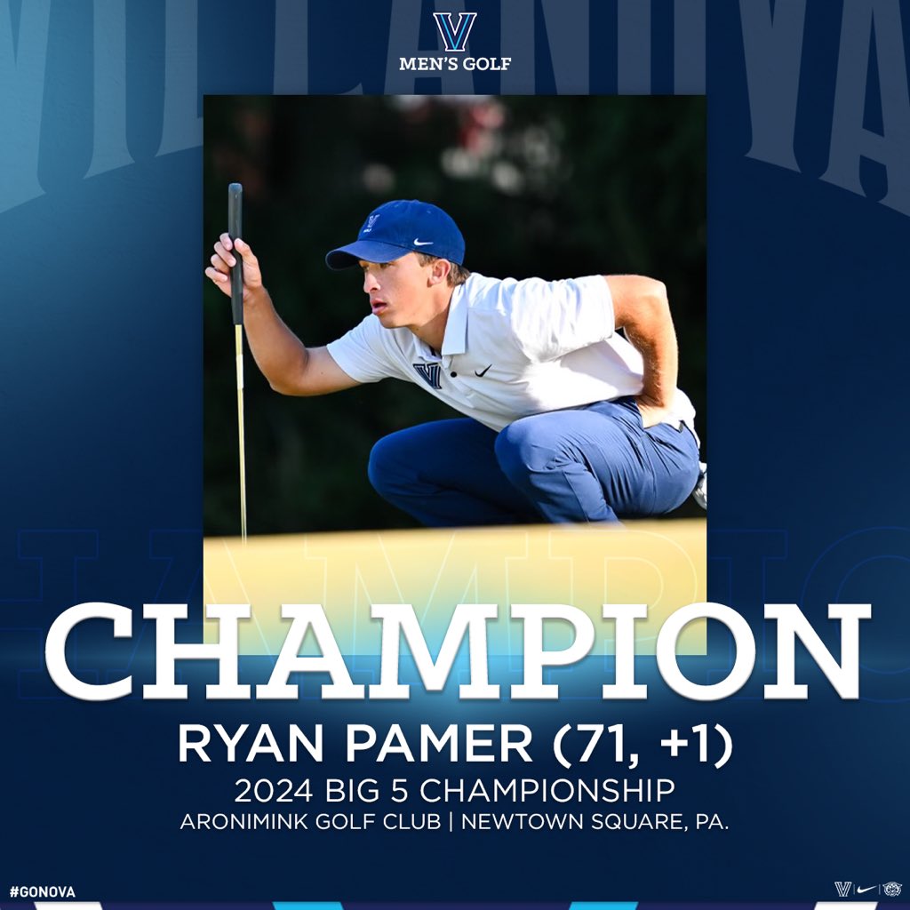 Villanova Golf tweet media