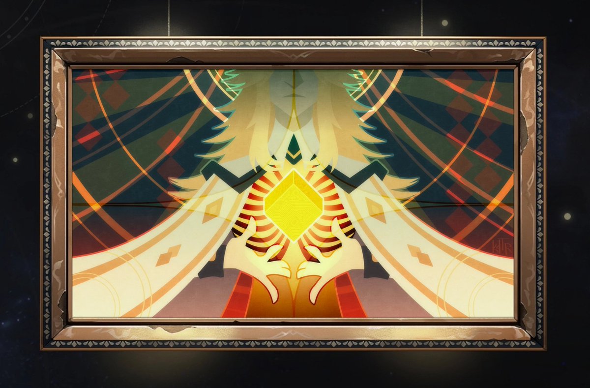 each time I draw something void archives related now feels like I'm a chthonic creature from the beginning of the world rising from the depths to offer you all a little trinket
Simulated Universe - Final Dream Machine. Iteration II