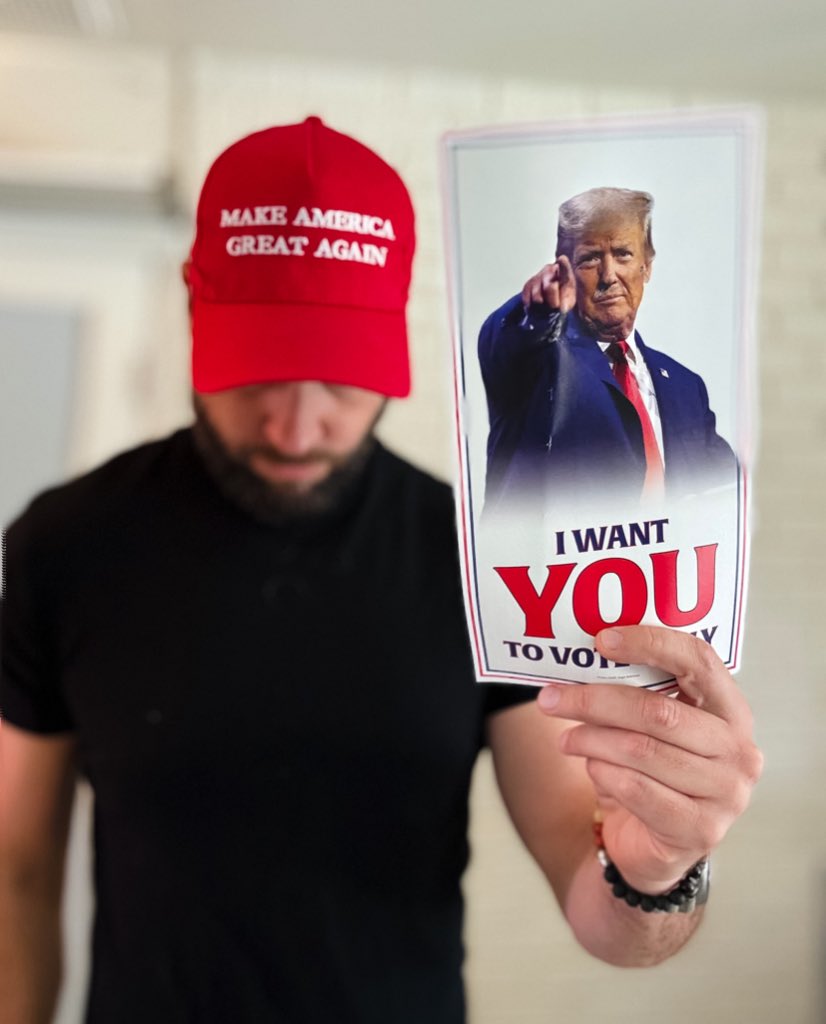 monkieboy99's tweet photo. Do it! #Trump2024 
#voteearly https://t.co/KvkwhkwS4I