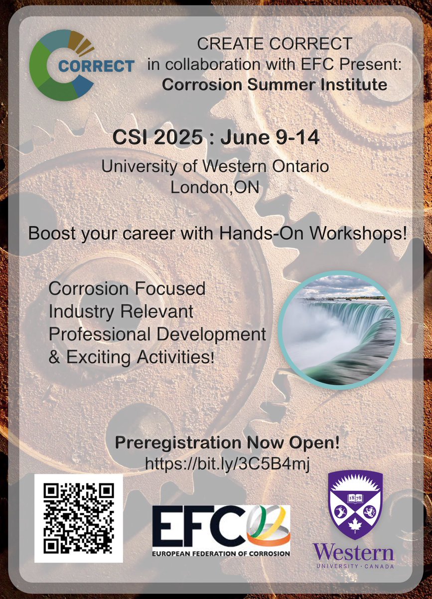 🔊Join us for the summer school 2025 from 9-14 June at the university of Western Ontario.

Save the Date and preregister for the event here 👉 :bit.ly/3C5B4mj
