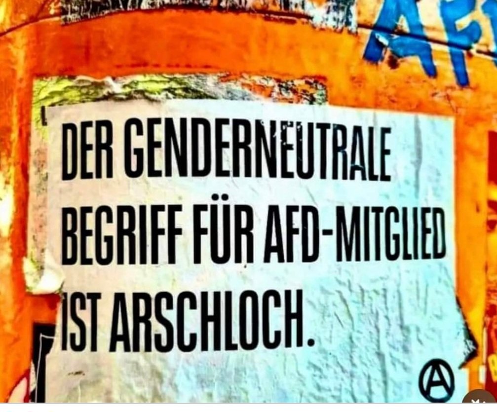 Treffend.😏