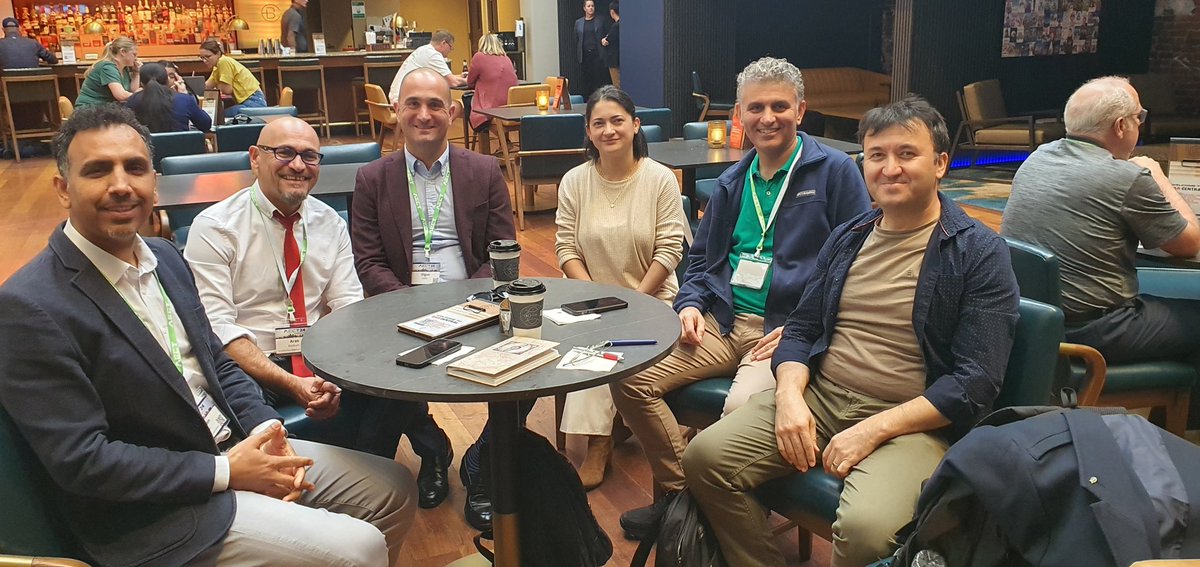 Turkish reunion at #AECT24
<a href="/olgunsadik/">Olgun Sadık</a> <a href="/hasanxucar/">Hasan Ucar</a> <a href="/ozlemkarakaya07/">Ozlem Karakaya</a> <a href="/mrokur/">M.Recep Okur</a> <a href="/kdr_karakaya/">Kadir Karakaya</a>