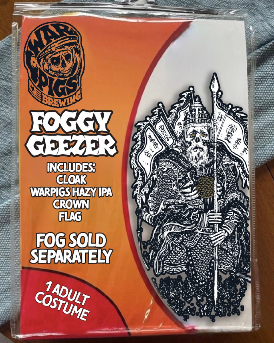 The Halloween forecast calls for some haze . . . 🌫️