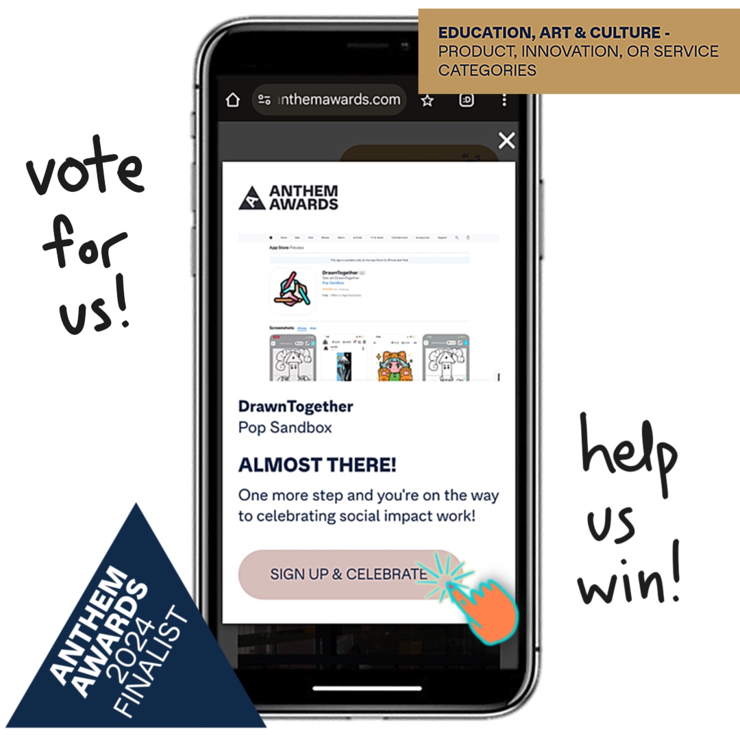 DrawnTogether App tweet media