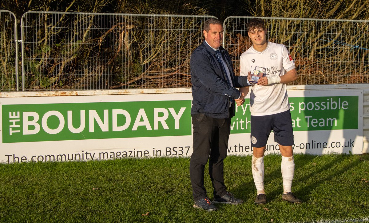 Congratulations to Will Larvin, who was voted the September Player of the Month, sponsored by The Boundary.