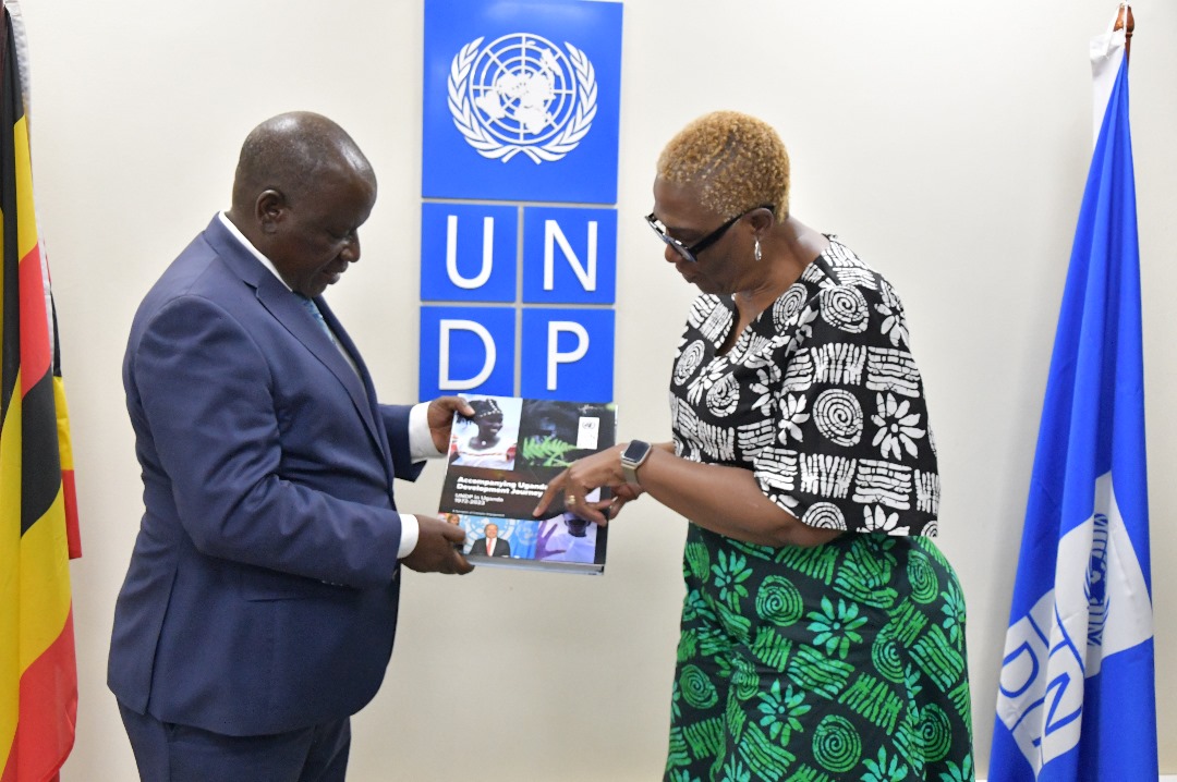 UMAChairman's tweet photo. Productive engagement! Today, I and team of UMA's Board & Top Management meet @UNDPUganda's Resident Rep, Madan. We explored partnerships to promote development & improve lives of our people. Collaborating for a brighter future! #UMA #UNDP #PartnersForDevelopment #SustainableFuture