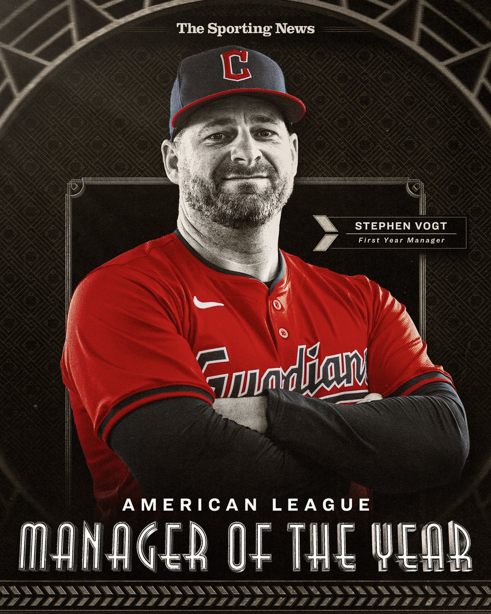 Stephen Vogt has been named Manager of the Year by The Sporting News.

Pretty good for your first year, Skip.

#ForTheLand