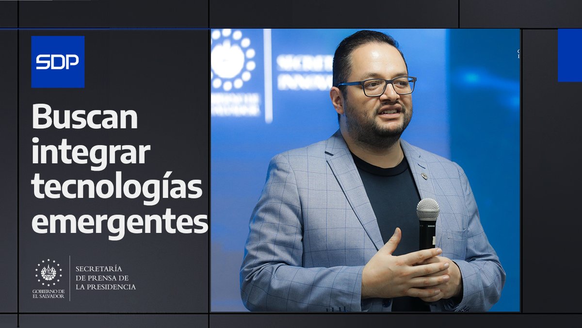 SecPrensaSV's tweet photo. #InnovaTech24 | El Gobierno del Presidente @nayibbukele está comprometido con la modernización de El Salvador, por ello, la Secretaría de @Innovacion_SV desarrolló la cuarta edición del InnovaTech2024, esta vez enfocado al desarrollo de software. https://t.co/zpPws0B70l. #SecretaríaDePrensa