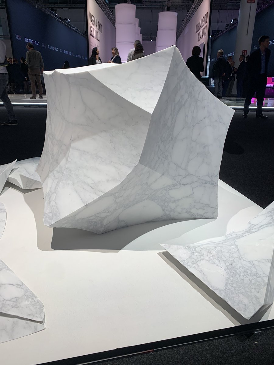 rasjor's tweet photo. Final Bolza boundaries sculpture commissioned for Marmomac in Verona. https://t.co/oMc0OS5AHM