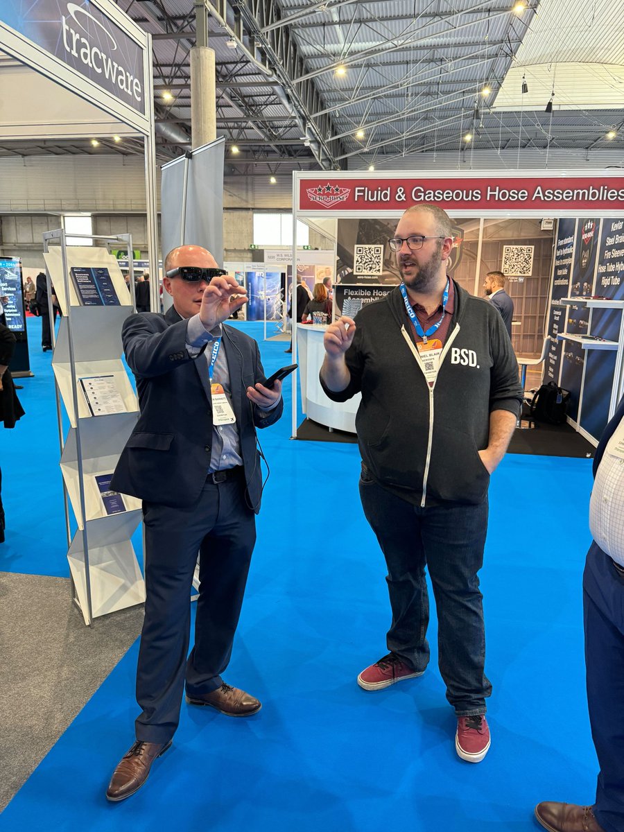 CMDannCA's tweet image. This week has been crazy, we launched our new company AeroSPX (aerospx.com) at MRO Europe in Barcelona to a fantastic reception! We are gearing up to bring AI and XR to the aerospace sector for maintenance and servicing operations!