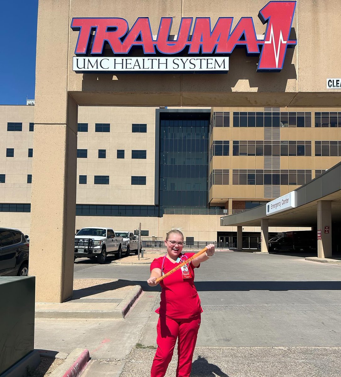 ttuhscson's tweet image. “I LOVE the ER!! #ernursing” Lexi, a Traditional BSN student at the @TTUHSC campus in #Lubbock, was excited to experience her first IV stick (of many!) during her clinical shift in the ER. Keep up the good work, Lexi!