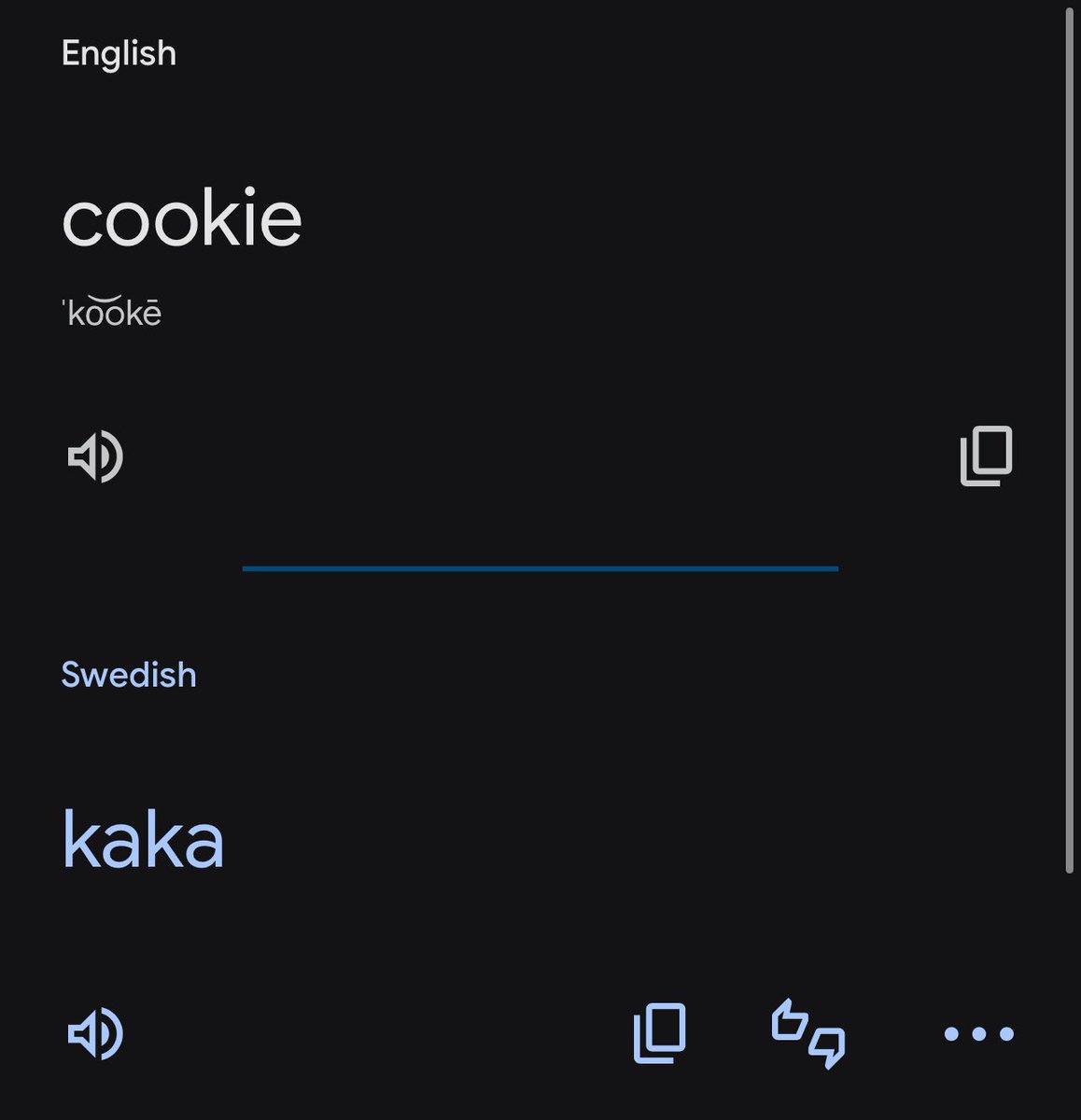 AnabelleOtto_'s tweet photo. @legalbytesmedia It really does, but if you try translate the Swedish kaka 🍪 into English you get cake, but that’s a tårta 🎂 😅 https://t.co/Z9dapAhptp