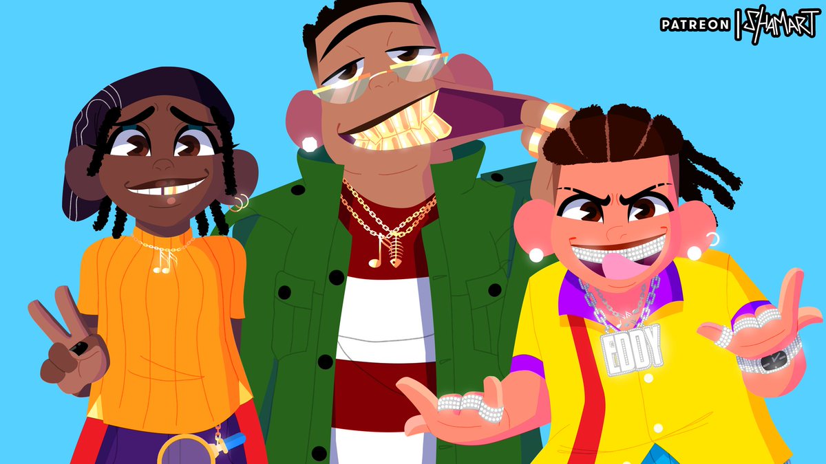 Black Ed Edd n' Eddy! 🗣🎶 #blacktober