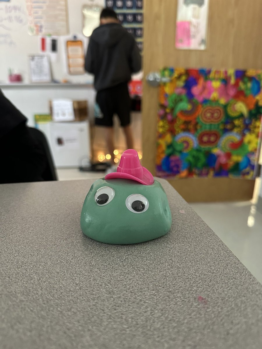 Practicing our listening &amp; writing skills by following step-by-step to make Slime! <a href="/JamesMadisonHS/">MadisonHS</a> <a href="/FCPSRegion1/">FCPS Region 1</a>
