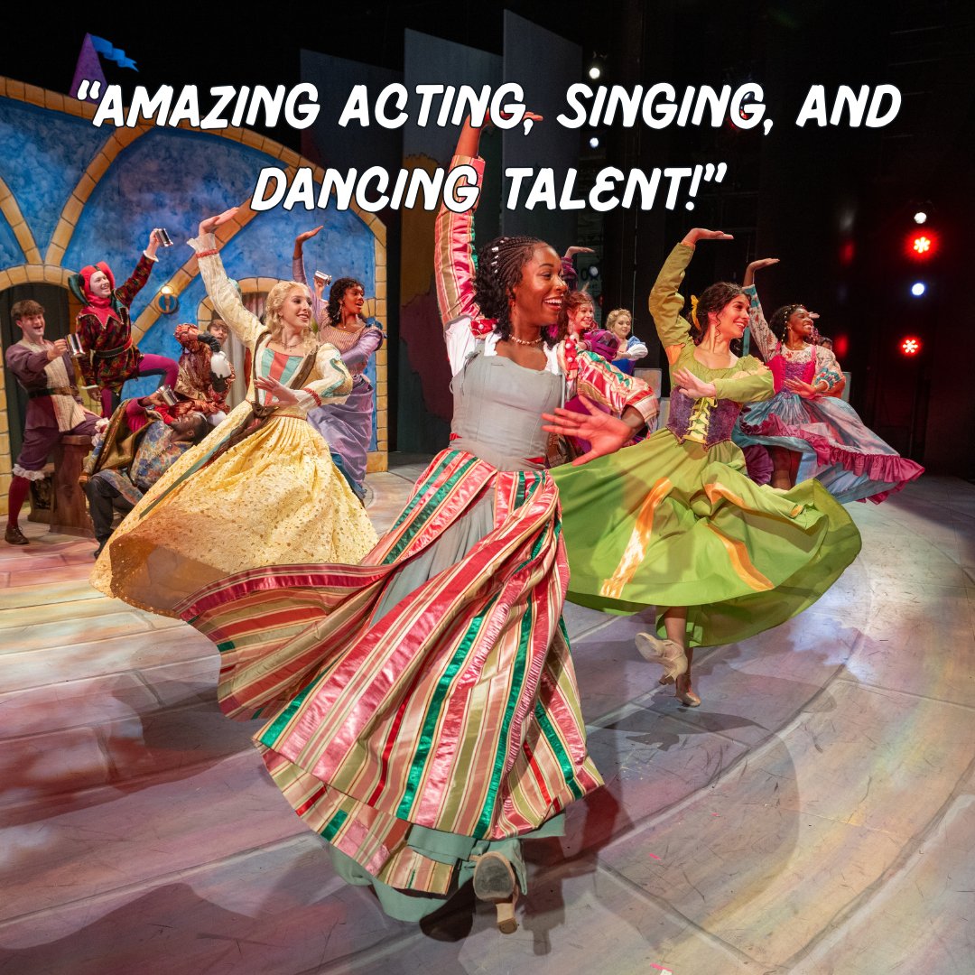 Standing ovations and non-stop laughter - this fairy tale with a twist is captivating our audiences. Don't miss the second week of  Once Upon a Mattress.

Once Upon a Mattress plays October 23-27 at the Fallon Theatre at <a href="/FloridaState/">Florida State University</a>.
Get tickets at tickets.theatre.fsu.edu