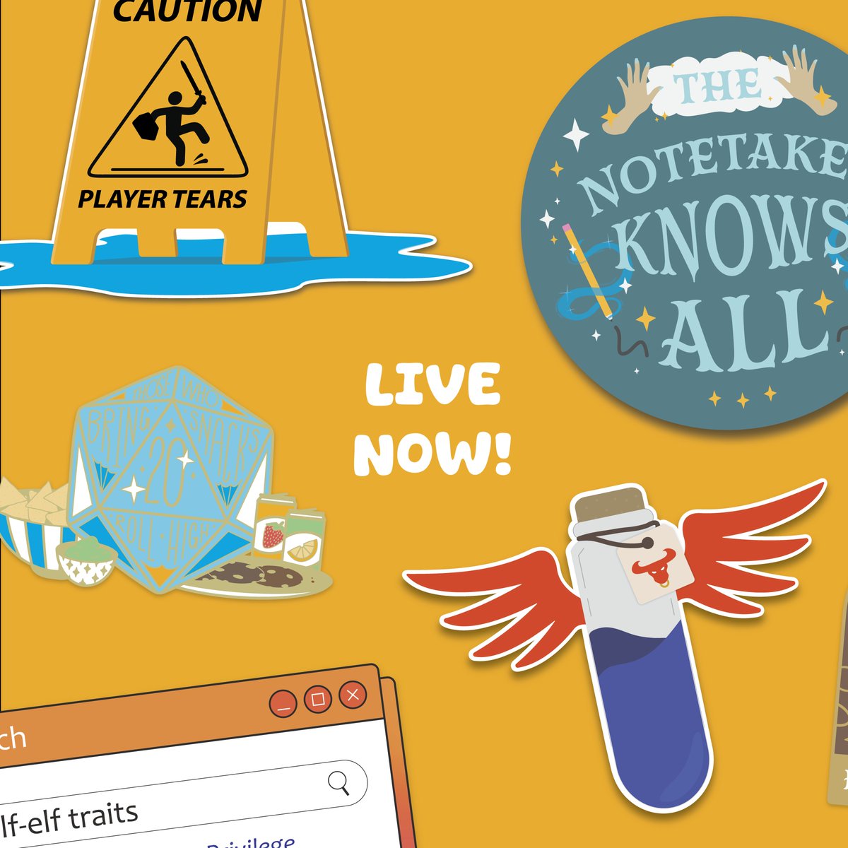 DooDooDoooo! Sound the trumpets for the new collection is live now! 

kickstarter.com/projects/frank…