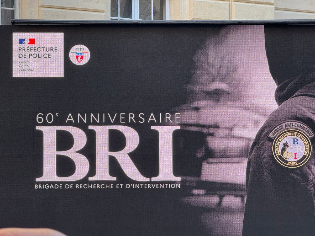 UNSAPOLICE's tweet photo. 🚔 60 ans d’excellence pour la #BRIPP ! Depuis 1964, elle incarne une unité d’élite dévouée notamment à la lutte contre le terrorisme, toujours au cœur des opérations les plus périlleuses. Merci à tous les opérateurs pour leur courage et leur dévouement. 🖤👮♂️ @PoliceNationale #BRIPP60ans