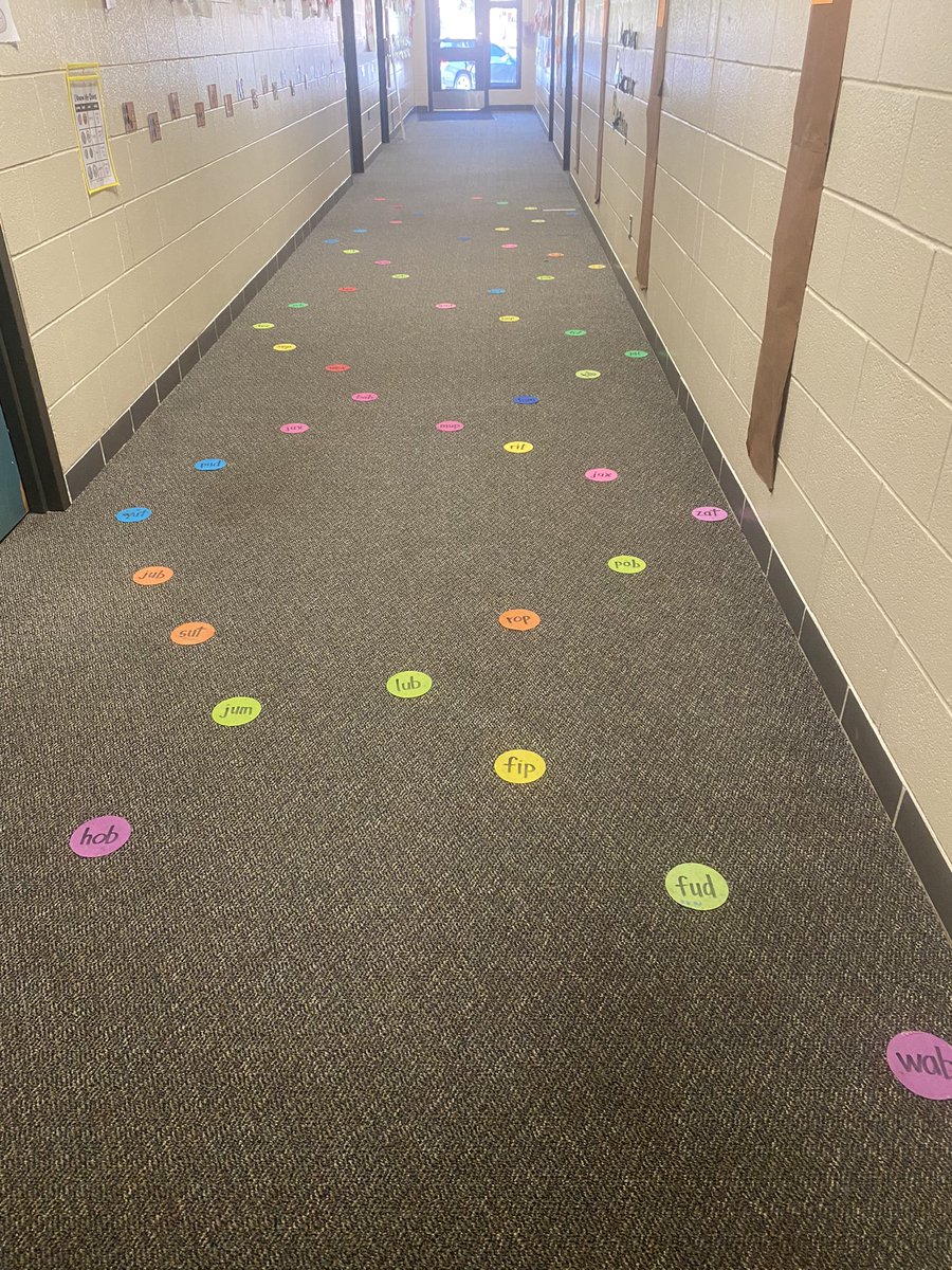 Shout out first grade for always bringing the fun! We loved going down your “nonsense word hallway hop!” 

<a href="/LJaeger_HHE/">Lauren Jaeger</a> <a href="/lisacaviness80/">Lisa Sherrill_HHE 1st grade</a> <a href="/mrs_ruff_hhe_1/">Courtney Ruff</a>  <a href="/HumbleISD_HHE/">Hidden Hollow Elementary</a> #GrowingStrongReaders #buildingFoudations