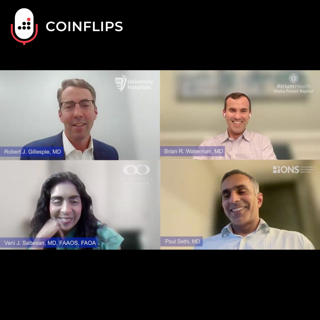 Welcome to Season 2 of the Orthobullets Podcast

Today's CoinFlips episode will focus on the Orthobullets case Acute on Chronic Massive Rotator Cuff Tear in 62M.

This episode will feature Robert Gillespie MD, Paul Sethi MD, Vani SabesanMD, &amp; Brian Waterman MD. 

Listen to the