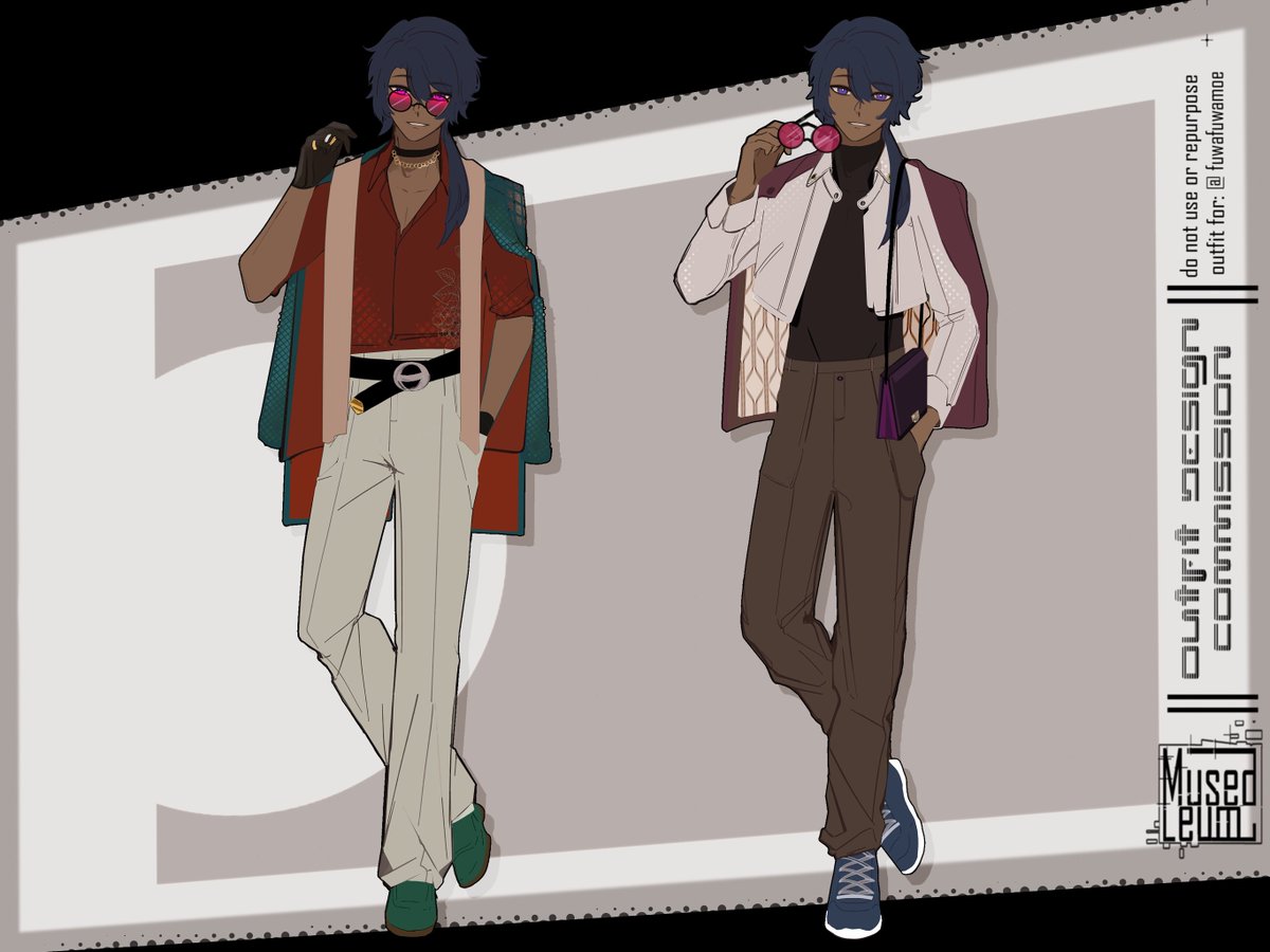 museoleum's tweet photo. Simple outfit design for @/fuwafuwamoe ! Ty for your request 

#VgenComm https://t.co/Tf8hbePTiJ