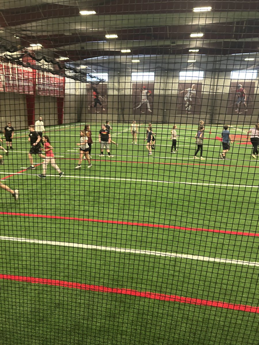 Week 1 (year 3) of ⁦<a href="/nwciowa/">Northwestern College</a>⁩ homeschool PE program. Our 16 teachers led 143 area homeschool students this afternoon!  A true win/win for our students and homeschool families!