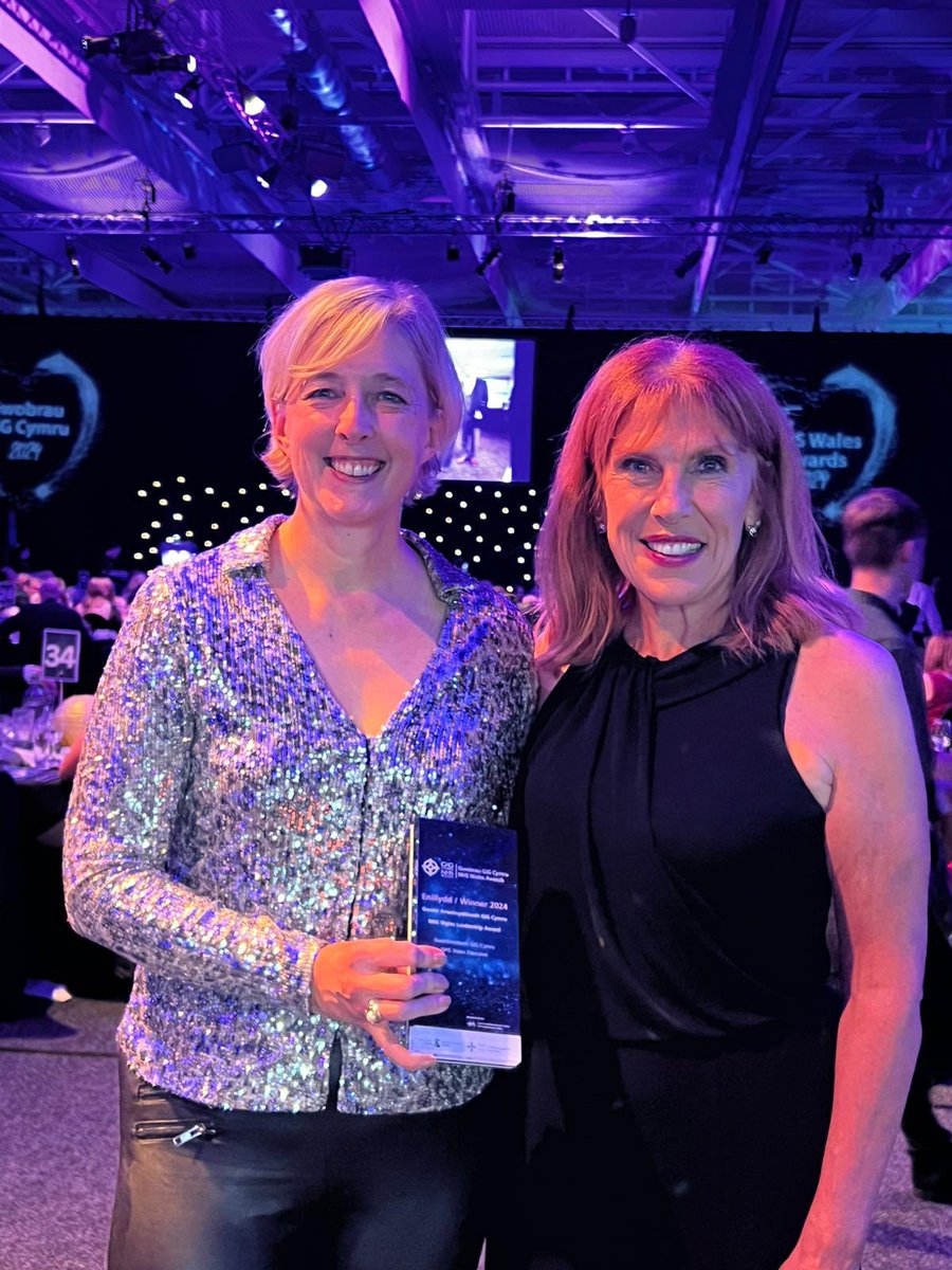 Welsh Value in Health Centre (@valuein_health) on Twitter photo Smiles all round! 😀
Here is <a href="/RslewisSally/">Sally Lewis</a> and <a href="/adele_cahill/">Adele Cahill</a> with the NHS Wales Leadership Award.
Well-deserved! 👏
Sally and the team have been recognised for embedding Value-Based Healthcare across Wales. Smiles all round! 😀
Here is <a href="/RslewisSally/">Sally Lewis</a> and <a href="/adele_cahill/">Adele Cahill</a> with the NHS Wales Leadership Award.
Well-deserved! 👏
Sally and the team have been recognised for embedding Value-Based Healthcare across Wales.