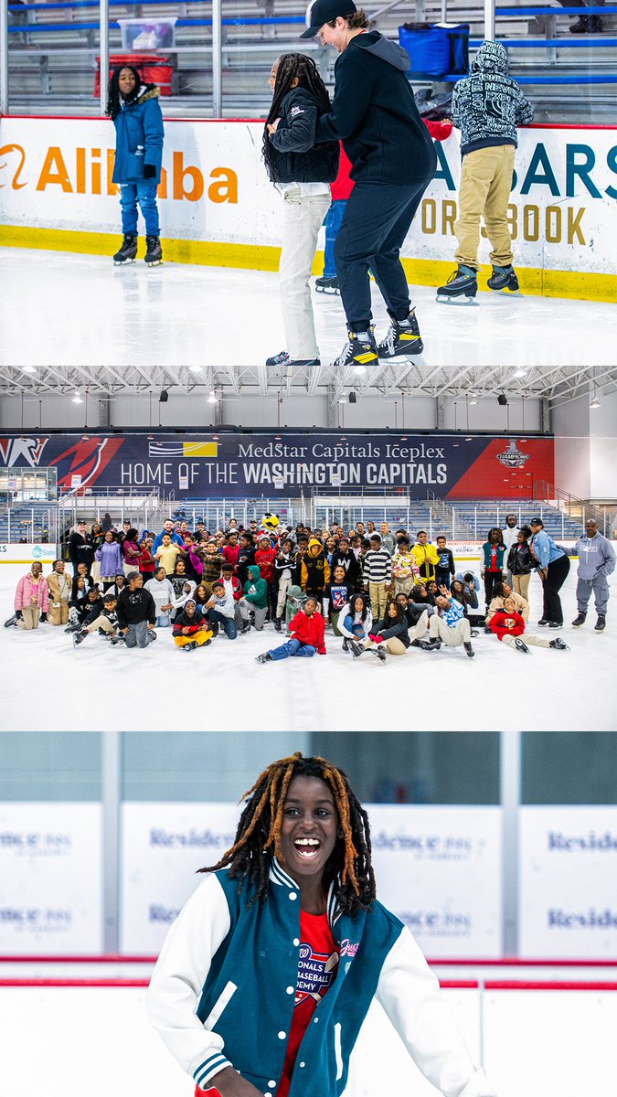 Washington Capitals (@capitals) on Twitter photo Nearly 200 fifth graders from <a href="/dcpublicschools/">DC Public Schools</a> hit the ice for today's <a href="/CapsYouthHockey/">Caps Youth Hockey</a> Rink Pass skate.
Students learned the importance of physical education from guest speakers <a href="/DCPSChancellor/">Chancellor Ferebee</a> and Capitals assistant GM Don Fishman!
#ALLCAPS x #DistrictOfPlay Nearly 200 fifth graders from <a href="/dcpublicschools/">DC Public Schools</a> hit the ice for today's <a href="/CapsYouthHockey/">Caps Youth Hockey</a> Rink Pass skate.
Students learned the importance of physical education from guest speakers <a href="/DCPSChancellor/">Chancellor Ferebee</a> and Capitals assistant GM Don Fishman!
#ALLCAPS x #DistrictOfPlay