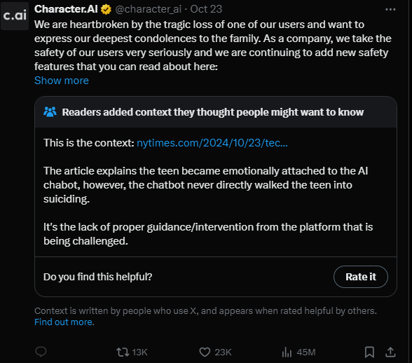 CubiklIceCube's tweet photo. https://t.co/x0dt6tlzQT has not implemented proper measures, and while the parents knew the signs of mental problems, they didn't take the proper measures either.

I think both parties are at fault. https://t.co/SRIDRoB12f