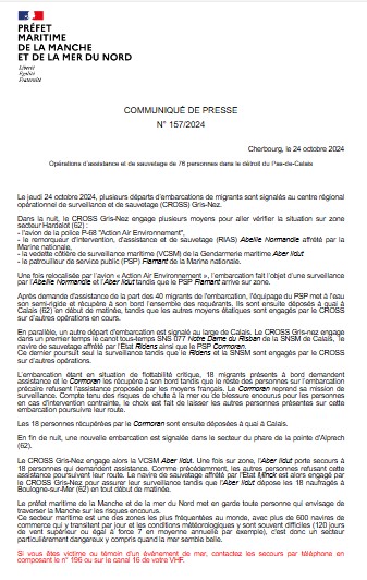 premarmanche's tweet photo. #Opérations d’assistance et de sauvetage de 76 personnes dans le détroit du Pas-de-Calais sous la coordination du @CROSSGrisNez
En savoir plus➡️https://t.co/E1l2ibc1T4 https://t.co/fiHRSJWYej