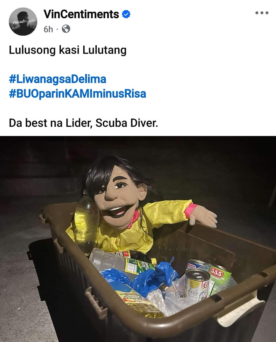 Totoo talaga ang demonyo no? Of all those efforts helping the people of Bicol, ganito parin sila no? All for the money. #KristinePH #Kristine