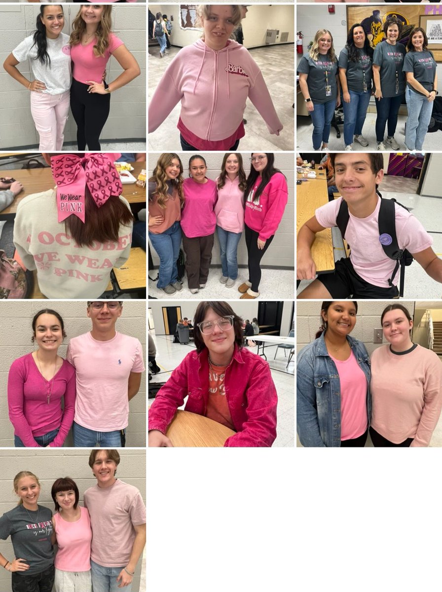 Potosi_Trojans's tweet image. In October we wear PINK
#PHSStrong