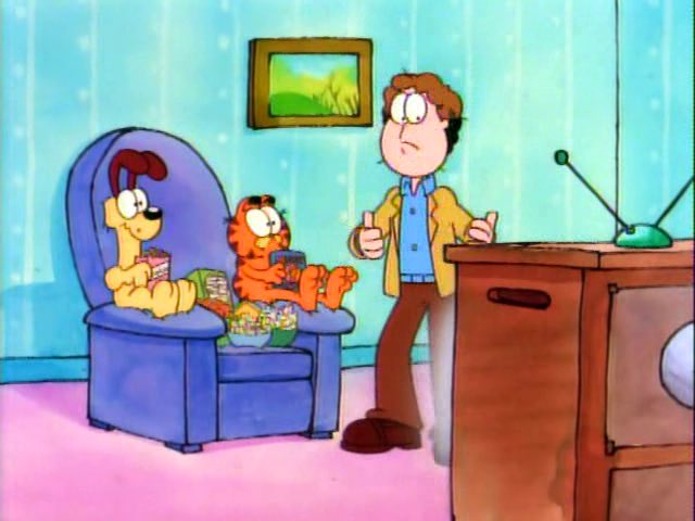 LostGarfields's tweet image. Jon explains that during the making of The Exorcist, despite portraying the aging Father Merrin, Max von Sydow was only 43. Garfield and Odie just want to watch the movie, damn