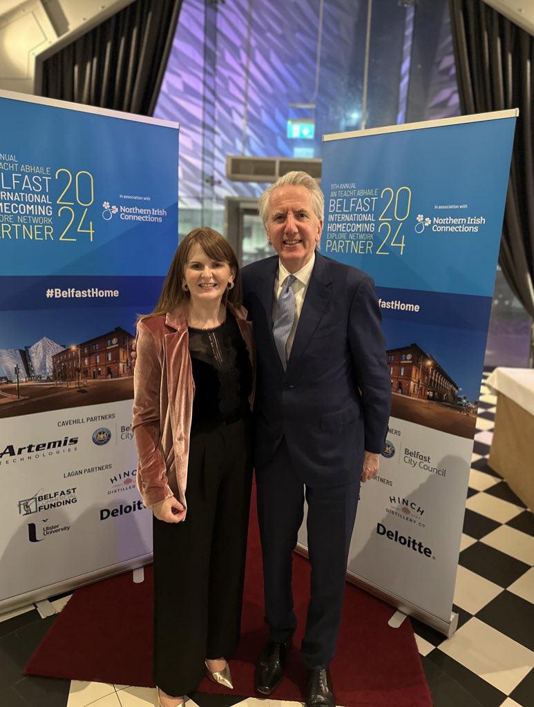Caoimhe Archibald MLA (@carchibald_sf) on Twitter photo Delighted to speak at the 11th Belfast International Homecoming tonight about the Executive’s priorities including to Grow a Globally Competitive & Sustainable Economy, and how we are working to invest in transformative projects to create jobs & drive investment. <a href="/newbelfast/">Máirtín Ó Muilleoir</a> Delighted to speak at the 11th Belfast International Homecoming tonight about the Executive’s priorities including to Grow a Globally Competitive & Sustainable Economy, and how we are working to invest in transformative projects to create jobs & drive investment. <a href="/newbelfast/">Máirtín Ó Muilleoir</a>