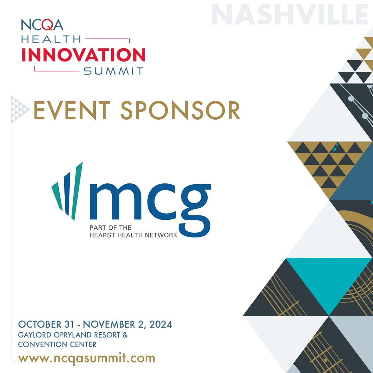 NCQA (@ncqa) on Twitter photo #NCQA is excited to have <a href="/MCG_Health/">MCG</a> as a Platinum Sponsor for the #NCQASummit! We can't wait to hear them at the Digital Innovation Theater discussing case audits' hidden opportunities. Huge thanks, MCG Health, for your unwavering support! Register today: bit.ly/3Uk9ecz #NCQA is excited to have <a href="/MCG_Health/">MCG</a> as a Platinum Sponsor for the #NCQASummit! We can't wait to hear them at the Digital Innovation Theater discussing case audits' hidden opportunities. Huge thanks, MCG Health, for your unwavering support! Register today: bit.ly/3Uk9ecz